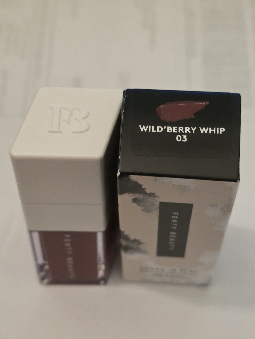 Fenty shake-n-play-buildable-liquid-blush Wild’berry Whip - rose mauve. BNIB - Picture 4 of 5